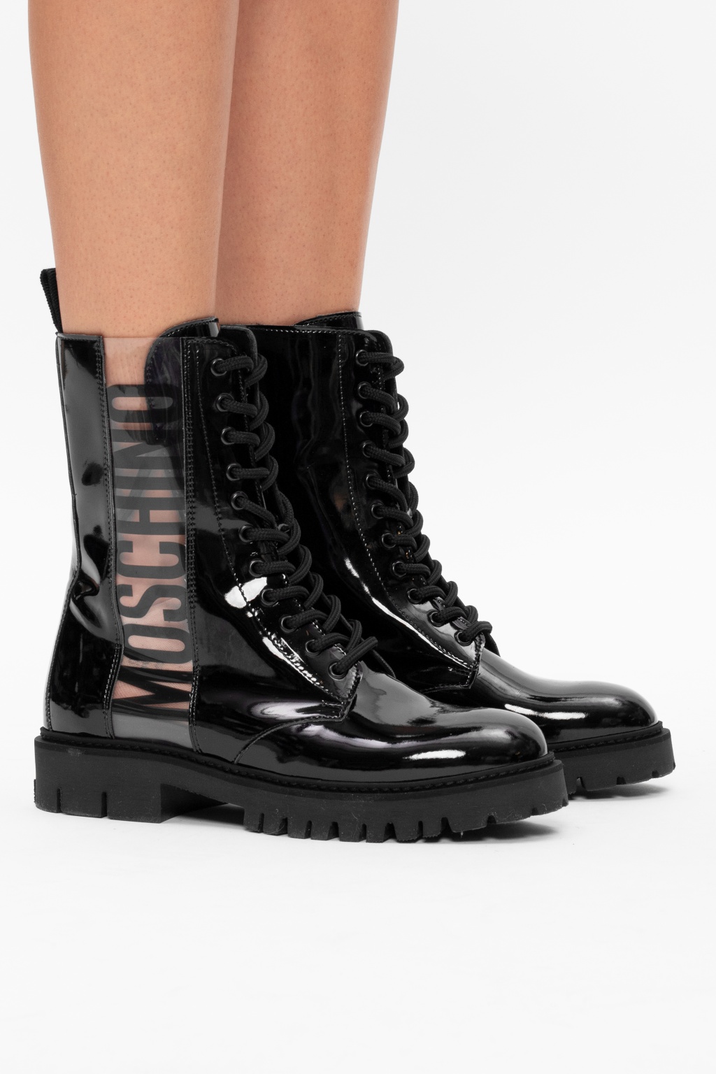 Moschino hotsell ankle boots